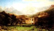 Albert Bierstadt The Rocky Mountains oil painting picture wholesale